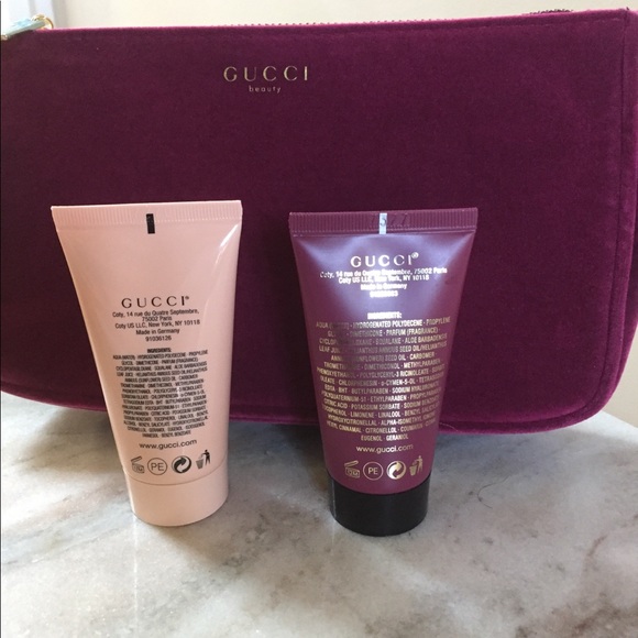 Gucci body lotion with gucci pouch - Picture 2 of 3